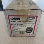 Mars 10585 Driect Drive Blower Motor 1/3HP,115V,1075RPM, Speed. Fixed Price $71.99.