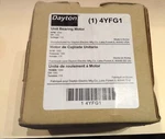 Dayton 4YFG1 Unit Bearing Motor 115 Volt 1/83 Hp 1550 Rpm New Box.. Fixed Price $38.00.