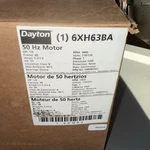 Dayton 6XH63BA Hz Motor 1/4 Hp 1450RPM 110/220 Volts 48 Frame Odp New. Fixed Price $270.00.