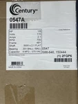 Century 0547A MOTOR,1/8 HP,700 RPM,48Y,115V 2FGP6 New Electric. Fixed Price $238.00.