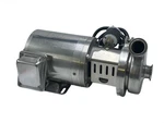 Ampco C+114-DG-056C Sanitary Pump W/ Leeson 1HP 1750RPM Stainless Motor 3PH. Fixed Price $1750.00.