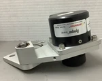 Dynapar HR52505000011 Incremental Encoder W/ Mount Plate 3/8" Shaft 5-26V (B654). Fixed Price $550.00.
