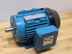 Brook Crompton Motor 080W000068, 0.75 Hp, 1700 Rpm, 230/460VAC, 3PH, W-DA80ME. Fixed Price $225.00.