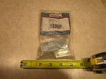 Lawrence Hardware PB1912S 3" Hinge Hasp, Fixed Staple, Zinc, S0918. Fixed Price $9.95.