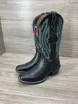 Justin Boots Rae Midnight Embroidered Square Toe Cowboy Womens Black Casual 7.5. Fixed Price $99.99.