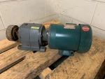 Leeson Wattsaver C6T17FK58A Ac Motor With Gear Reducer. Fixed Price $295.00.