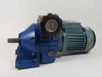 Abb Motori 0.9KW 1710RPM 317/550V 3PH C/w Gear Reducer 190/1000 Ratio Used. Fixed Price $127.19.