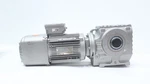Sew Eurodrive SA67 DRN90L4/BE2HR Gearmotor 60RPM 2HP 40MM 460V-AC 3PH. Fixed Price $1482.35.