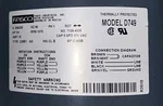 New D749 Fasco 1/4 Hp 208-230V 1075RPM Condenser Fan Motor Speed Psc. Fixed Price $89.99.