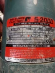 Reliance Electric S-2000 Duty Master Ac Motor.. Fixed Price $80.00.