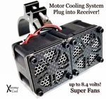 Rcp Xtreme Motor Bracket (2) 4028 High Speed Fans 8V 28CFM Cooling. Fixed Price $59.99.