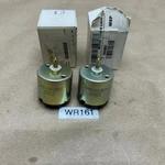 (2) Patlite M02201022-112F1 Motor, Voltage: 12VDC, 2300RPM, Torque: 1.47 Mn*m. Fixed Price $59.00.