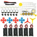Eudax 6 Set Rectangular Mini Electric 11.2 5.2 18.2 Inches, Silver+black. Fixed Price $19.74.