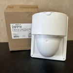 Lambro 289W White Plastic Wall Exhaust Vent. Fixed Price $29.98.