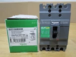 Schneider Thermal-magnetic Breaker 3P50A EZC100B3050. Fixed Price $175.00.