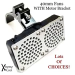 Rcp Xtreme Cool Motor Bracket (2) 40X40 Fans 16K Rpm & Choices. Fixed Price $43.99.
