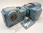 Sew Eurodrive KA37/T-DRS71S4/IS/TF/ES7C-28.83 Gear Motor 3PH 1380/48RPM 28.83:1. Fixed Price $737.50.