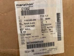 Marathon C1302 Electric Motor Hp 1725/1425RPM 1PH 115/208-230 Volt 56 Frame. Fixed Price $389.67.