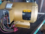 Baldor Electric Motor EM3607T, 1.5HP, 1165RPM, 3PH, 60HZ, 182T, 3632M, Tefc,. Fixed Price $550.00.