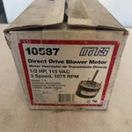 Mars 10587 1/2HP 115V Direct-drive Blower Motor (new). Fixed Price $89.99.