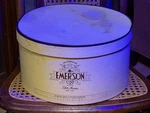 Emerson Fifth Avenue New York Vintage Oval Hat Box Commando. Fixed Price $48.88.