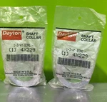 (qty 2) Dayton 4X229 Shaft Collar,set SCREW,1PC,1-3/4 In,st. Fixed Price $19.99.