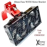 Rcp Xtreme Cool Motor Bracket With (2) 40X40 Fans 16K Rpm & Choices. Fixed Price $44.99.