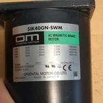 Oriental Motor 5IK40GN-SWM Ac Magnetic Brake 40W 3 Phase 200V V140S. Fixed Price $165.87.