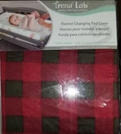 Trend Lab Northwoods Fannel Changing Pad Cover 100%COTTON Color Buffalo Check. Fixed Price $19.99.