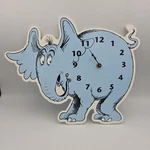 Dr Seuss 2017 Blue Horton Hears Who Battery Wall Clock Trend Lab Works. Fixed Price $22.08.