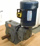 Leeson Motor 110048.00 1HP, 208-230/460 V, Hub City 0220-29629-3804 Gear Drive. Fixed Price $575.00.