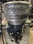 Rebuilt Early Bridgeport J-head W/ Pancake Motor. Fixed Price $1750.00.