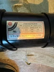 I-ta Machinery FM22 Gear Motor 0.375KW 200/400V 1/2HP Ratio 1:7 New Open Box. Fixed Price $600.00.