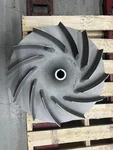 Cleaver Brooks 78" CBLE-700-300 Blower Motor Impeller 19-1/4" Dia 1.375" Bore. Fixed Price $3500.00.