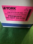 York Premixed Solid State Starter / Vsd Coolant 013-04129-000. Fixed Price $230.00.