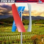 3-BLADE Wind Turbine Generator Vertical Power Device W/ Controller 12V 400W. Fixed Price $196.06.