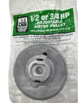 New- Dial- 1/2 3/4 Hp Adjustable Motor Pulley- Diameter- 6151 92. Fixed Price $9.93.