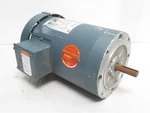 243162 Used; Leeson C6T11FC29C Ac Motor 116749.00; 1HP; 230/460V; 1170RPM; 3PH. Fixed Price $373.16.