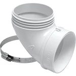 Lambro 4 In. Abs White Plastic Quick Fit Dryer Exhaust Elbow 3003L. Fixed Price $23.10.