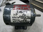 Delco 1/2 Hp Motor 56 Fr 3515 Rpm 208-220/440 Vac 1.0 Sf 2J7224--Z. Fixed Price $29.99.