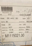 M1115021.00 Leeson Electric Motor 1/17 Hp 250 Rpm 90 V Dc. Fixed Price $380.00.