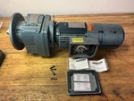 Sew Eurodrive Motor DFT80K4 RF57DT80K4 1700 19 Rpm In/out .75HP 2.9/1.45 Amp. Fixed Price $750.00.