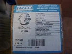 Fasco D366 Electric Motor 1/14 Hp 115 V 2 Speed Dual Shaft 3/8 X 5/16 Nob. Fixed Price $75.00.
