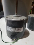New Open Box Ge Blower Motor 5KCP39MG Hp 1/2 Thermally Protected. Fixed Price $130.00.