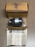 Bodine NSI-12R Gear Motor 1/70 Hp, 290 Rpm, 2.3 Torq Lb/in, 6:1 Ratio, Nos. Fixed Price $125.00.