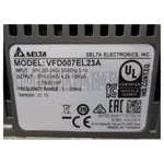 Used Delta VFD007EL23A Inverter 0.75KW 220V Vfd-el. Fixed Price $450.59.