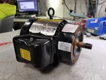 New Baldor 2 Hp Electric Motor 460 Vac 1755 Rpm 145TC Frame CECP83587T-4. Fixed Price $629.99.