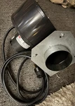 Dayton 4C447 Centrifugal Blower Fan 115V - 2 Available With Adaptors. Fixed Price $80.00.