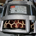 Welling Washer Motor YXB250-4-3(L) W10899834 Silver 250W Electric Clothes. Fixed Price $20.00.