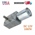 Dc 12V 10RPM High Torque Turbo Worm Electric Geared Motor Low Speed Reversible. Fixed Price $16.79.